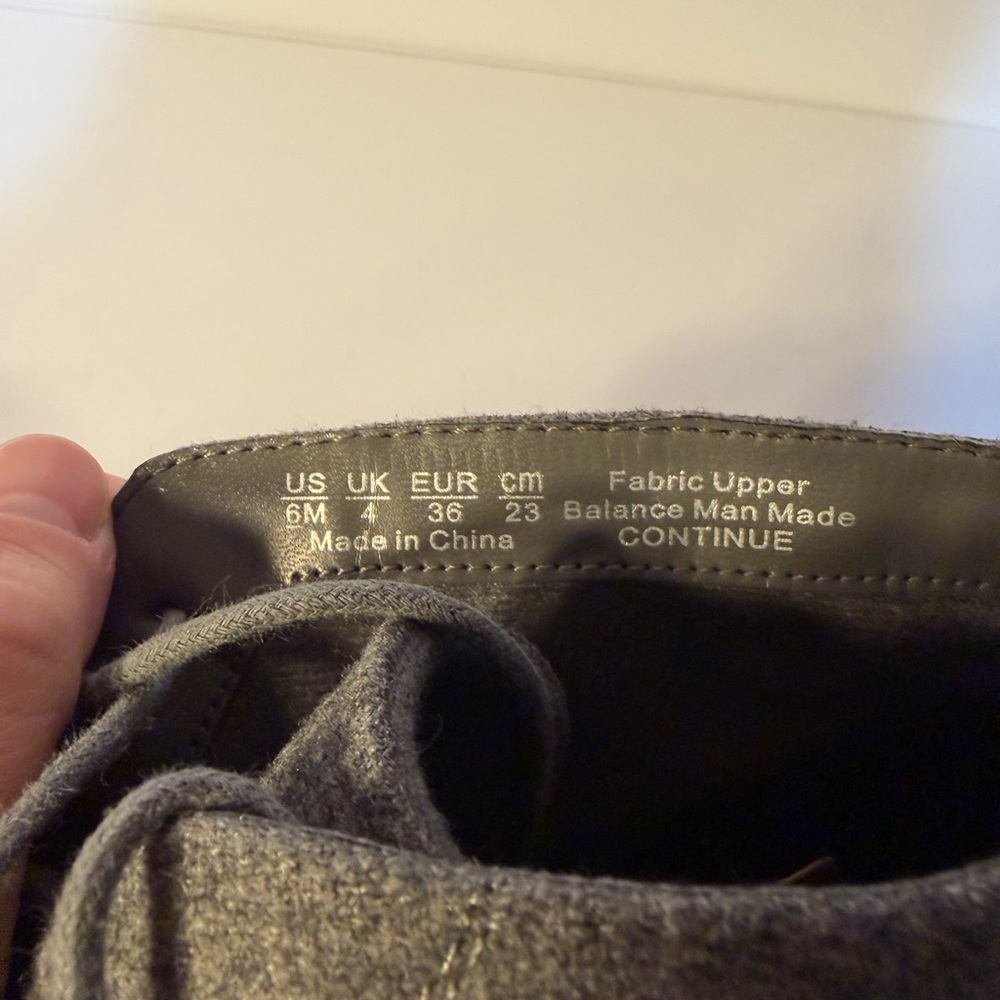 Dr. Scholl's Gray Lace-Up Ankle Boots - Picture 5 of 6